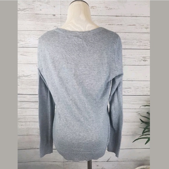 Forever 21 Gray Cardigan Button Down Sz S - Picture 3 of 4